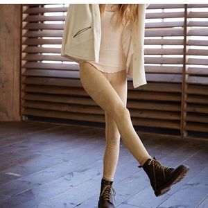 Tribe Kelley suede leggings